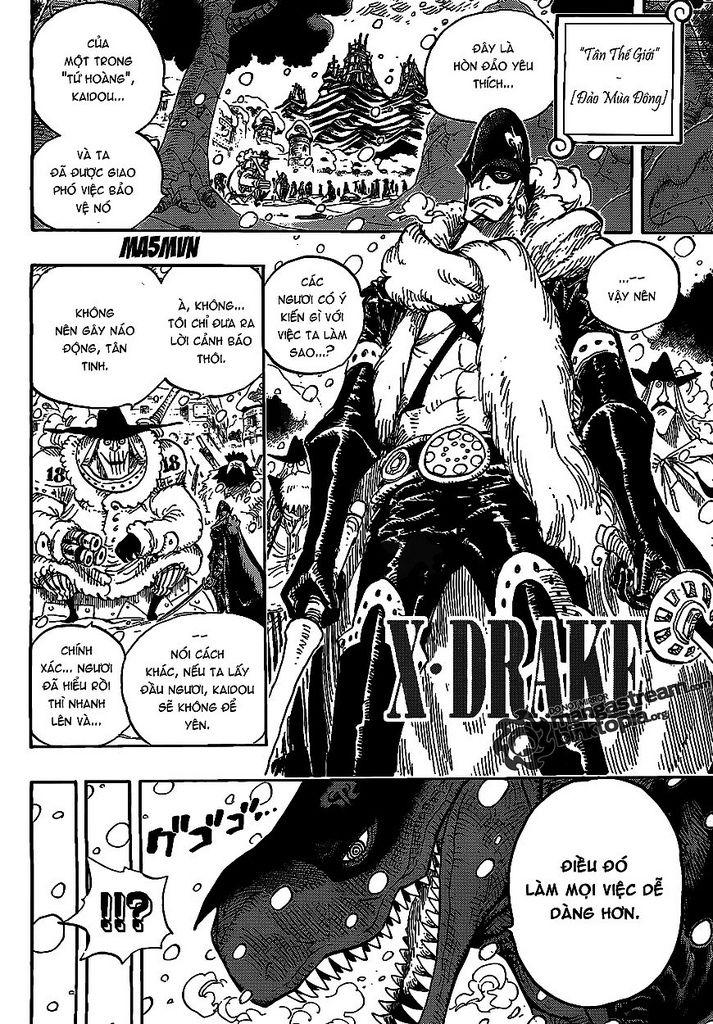 đảo hải tặc - one piece chapter 595 2