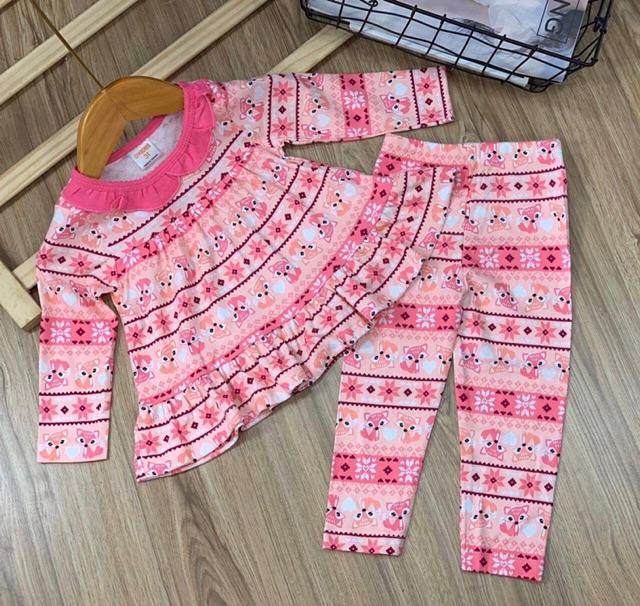 Bộ dài tay quần dài size nhỏ 8-23 ký vải xuất xịn loại 1 đồ bộ trẻ em