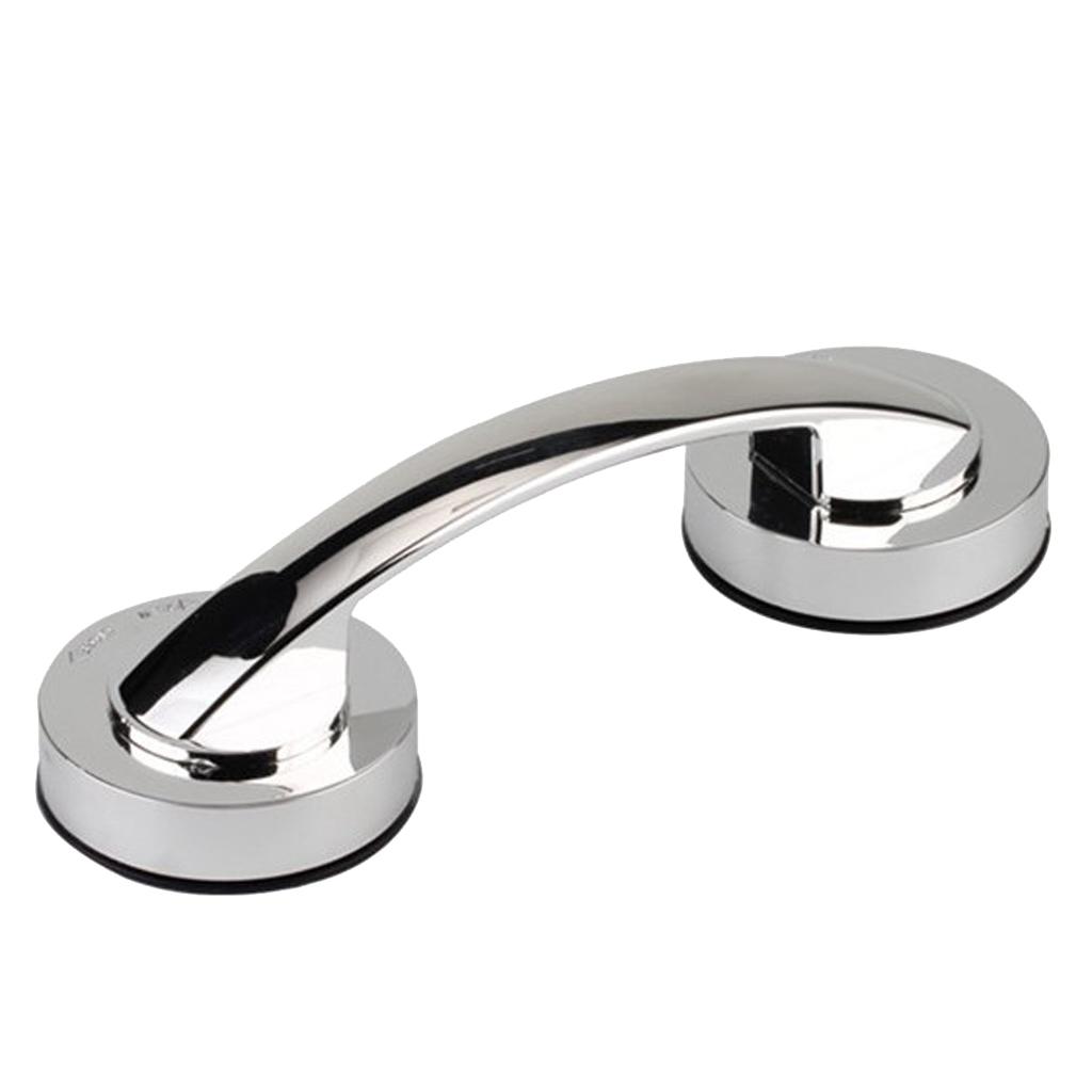 2xBathroom Shower Bath Tub Grip Suction Cup Safety Grab Bar Handrail 20cm