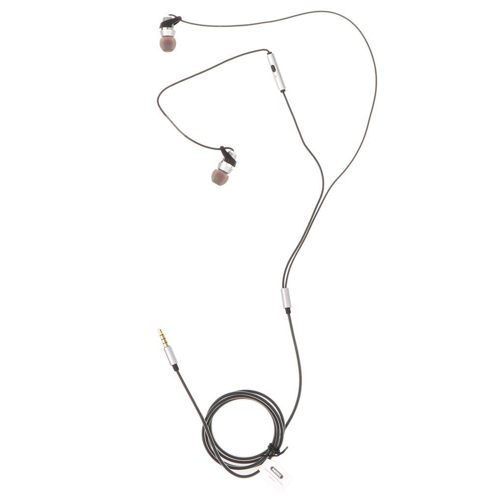 Universal In-Ear Headphones Wired Earbuds Heavy Bass Earphones Headset