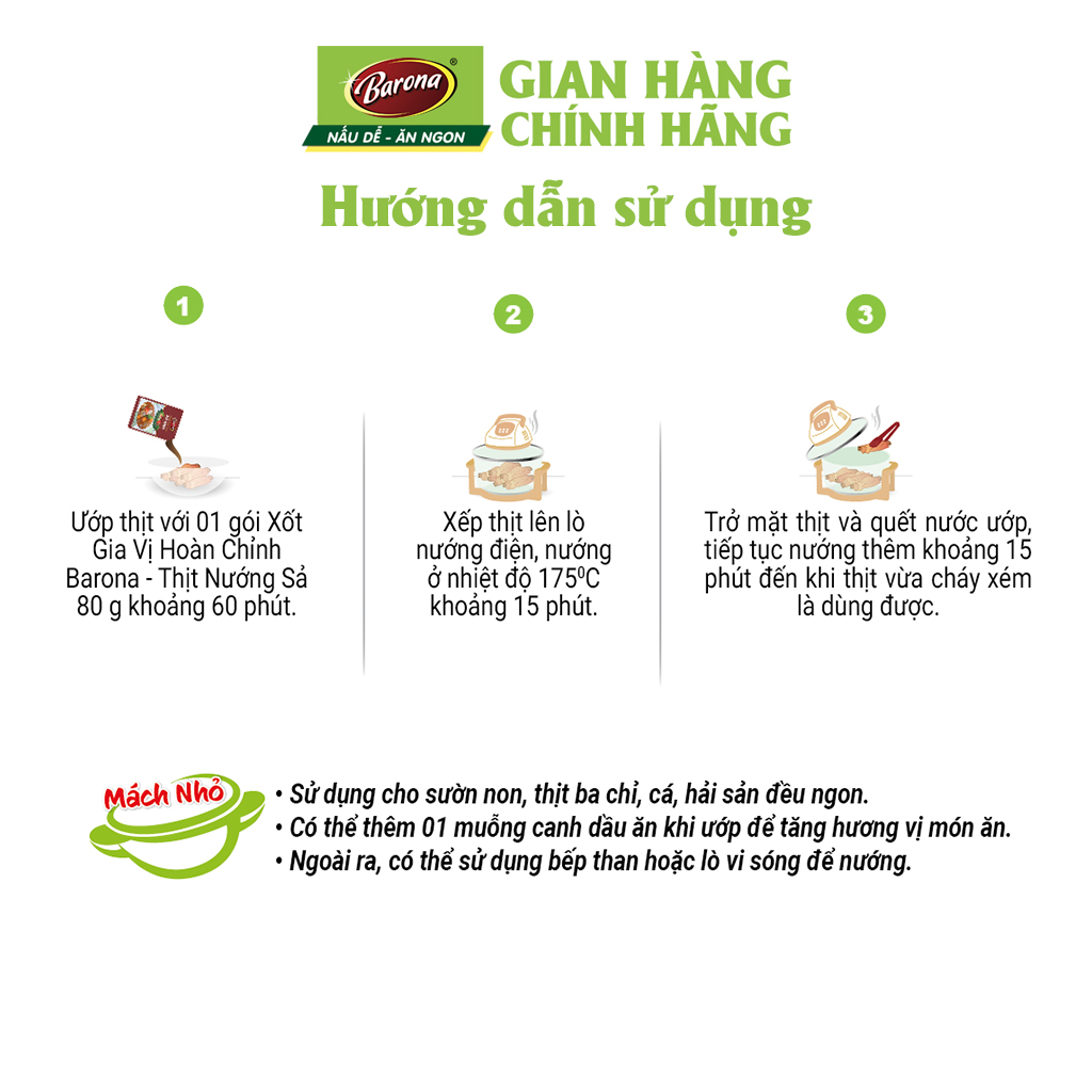 Combo 1 Nước Dùng Hoàn Chỉnh Lẩu Thái &amp; 1 Xốt Barona Thịt Nướng Sả