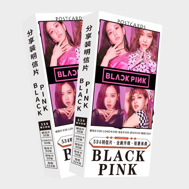 Hộp ảnh postcard BLACKPINK 534 ảnh