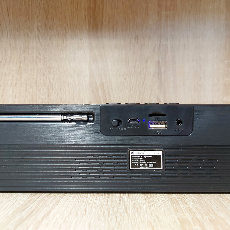 Loa bluetooth dạng thanh Kisonli VS-1