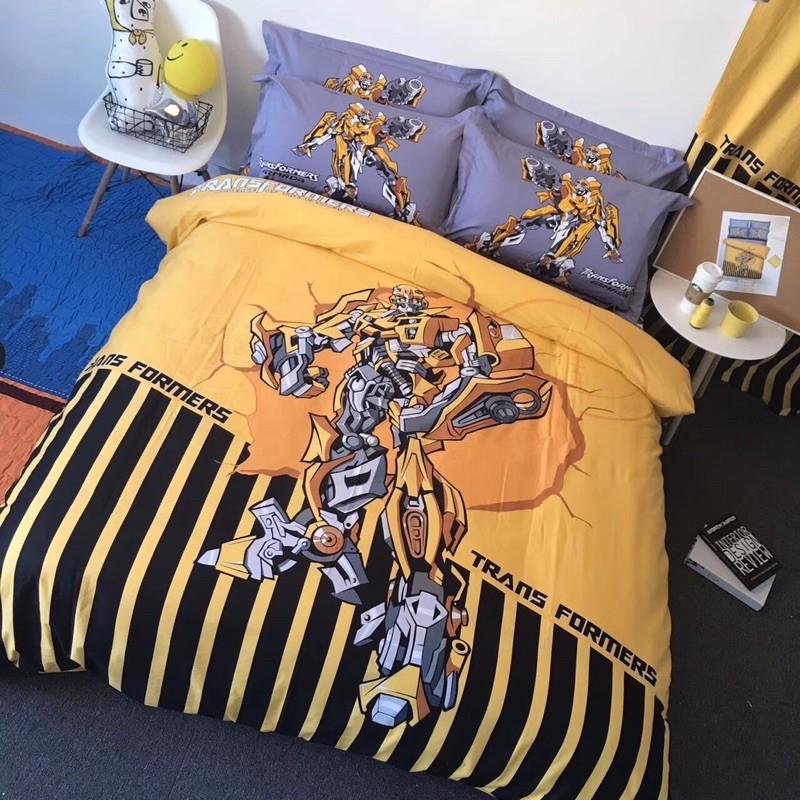 Set Cotton 3D Disney Hàng Nhập Khẩu Cao Cấp 100% Cotton Mẫu IRON MAN