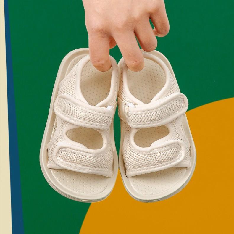 Freeship Dép Sandal Trẻ Em Cheerful Mario 2021 siêu mềm siêu nhẹ chống trơn trượt cho