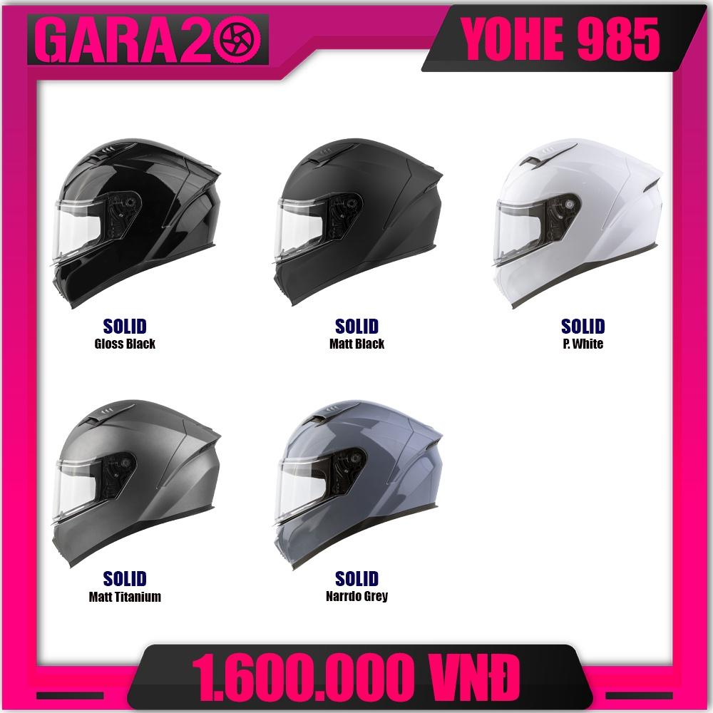 MŨ BẢO HIỂM FULLFACE YOHE 985 - GARA20