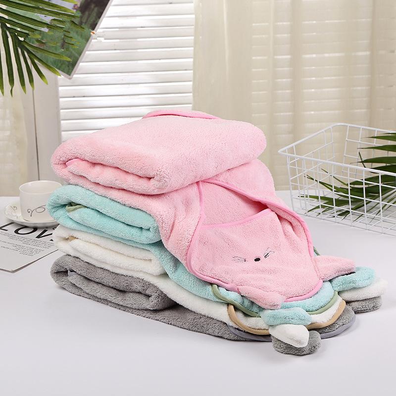 Khăn Tắm Cho Bé 90*90Cm Khăn Tắm Cho Bé Sơ Sinh Có Mũ Trùm Hoạt Hình Nỉ Mặc Trẻ Sơ Sinh Khăn Chăn Bé Sơ Sinh áo Choàng Tắm Trẻ Sơ Sinh