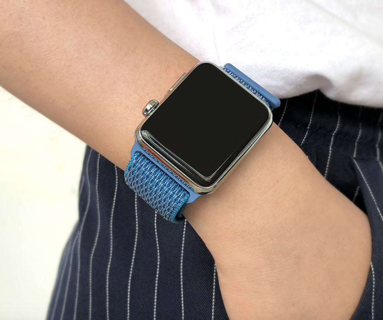 Dây Đeo Cho Apple Watch Nylon Sport Loop màu cực hot 2019