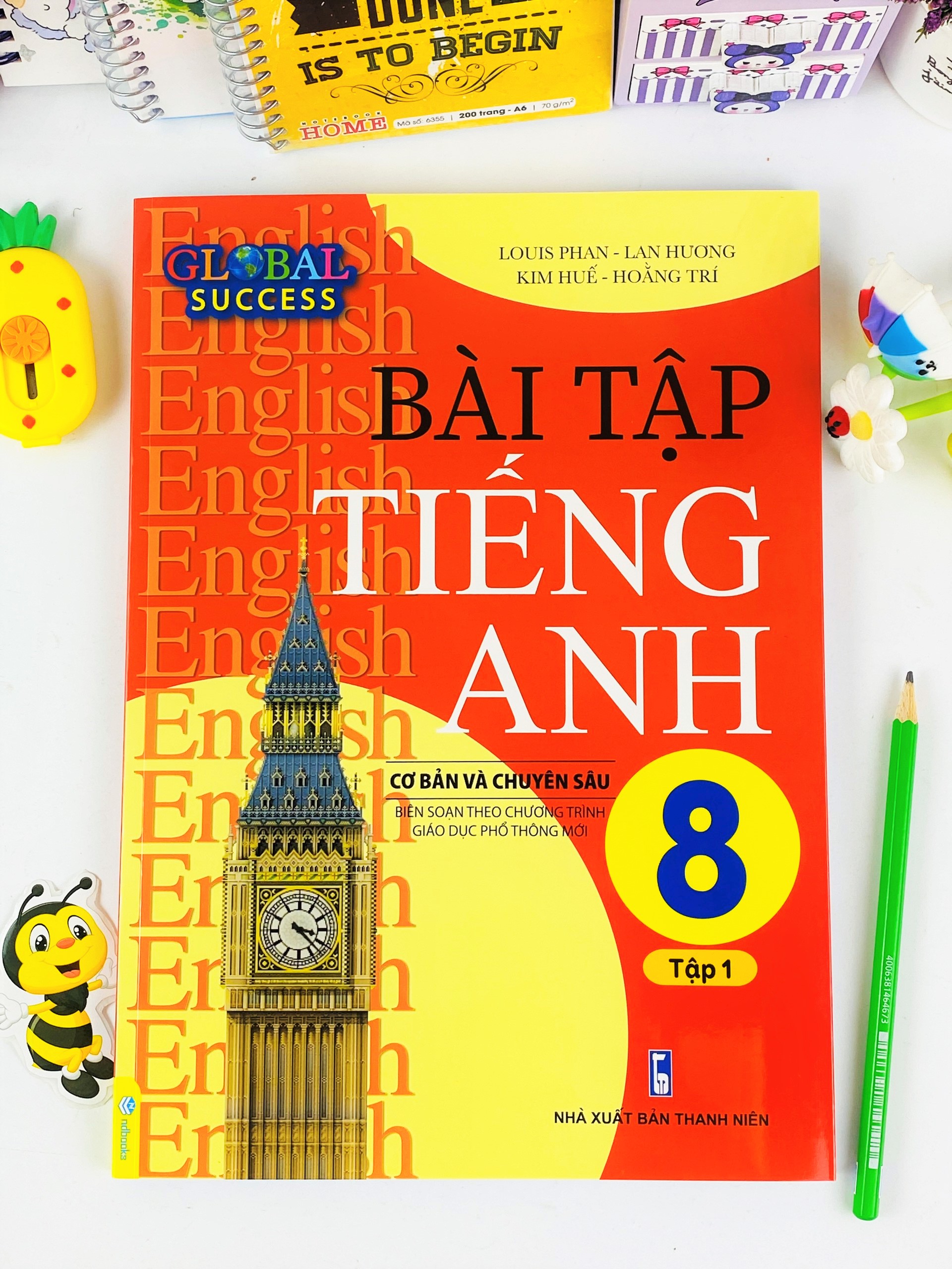 Sách - Bài Tập Tiếng Anh 8 Cơ Bản Và Chuyên Sâu (Global Success) - ndbooks