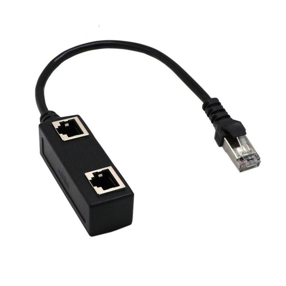 ROGTZ Bộ Chia Cổng Mạng LAN RJ45 1 Sang 2 Cổng - Hàng Nhập Khẩu