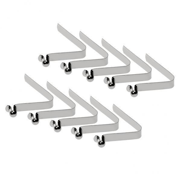 2X 10pcs Steel  Tent Pole Snap Spring  Single Pin