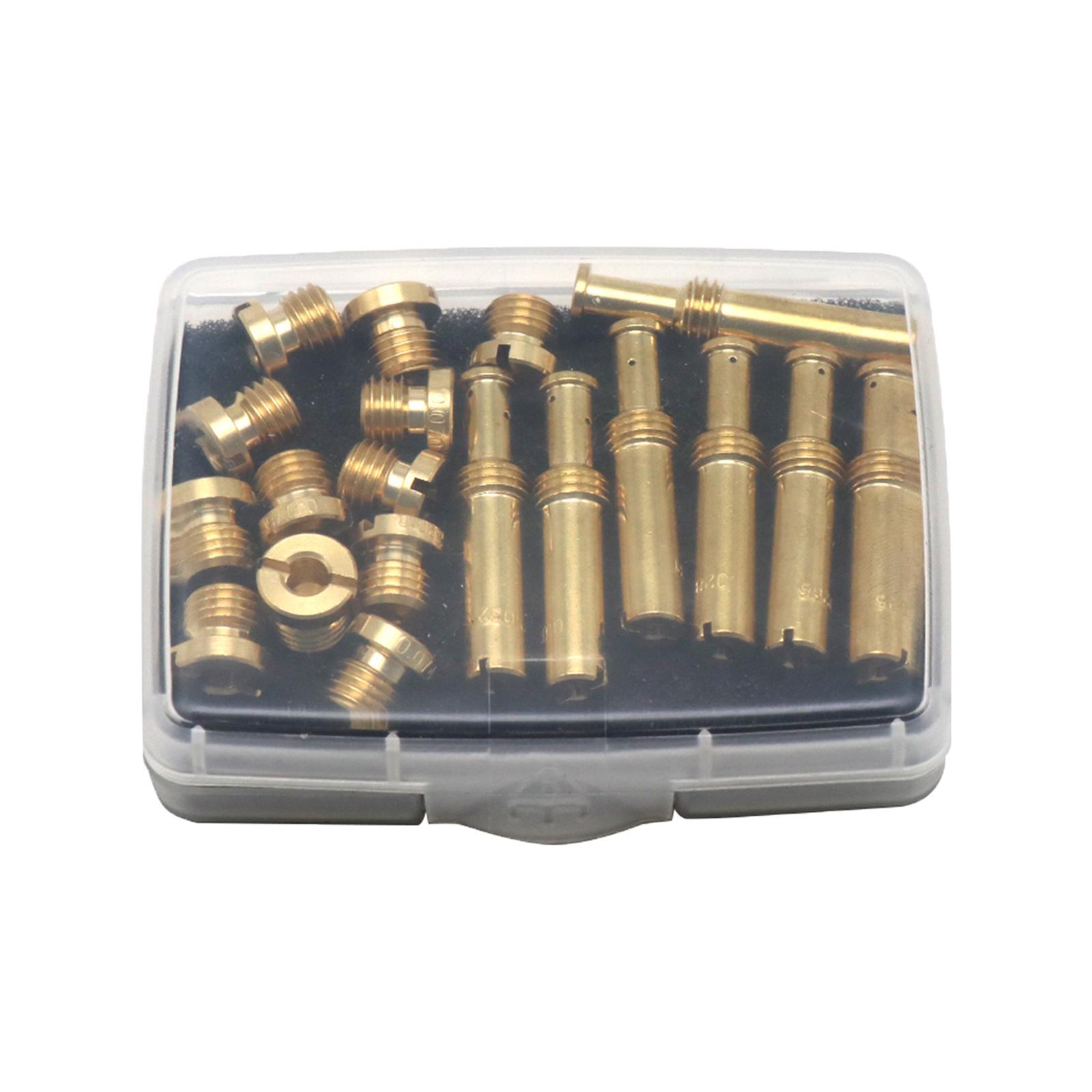 19Pcs Jet Assortment for Super E Carburetors Replace Parts