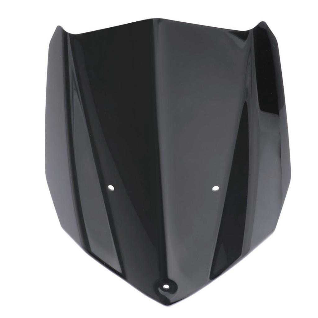 Motorcycle Plastic Windshield Windscreen Wind Shield Screen Protector with Mounting Bracket for Yamaha MT 03 MT-03 MT03 2016-2017