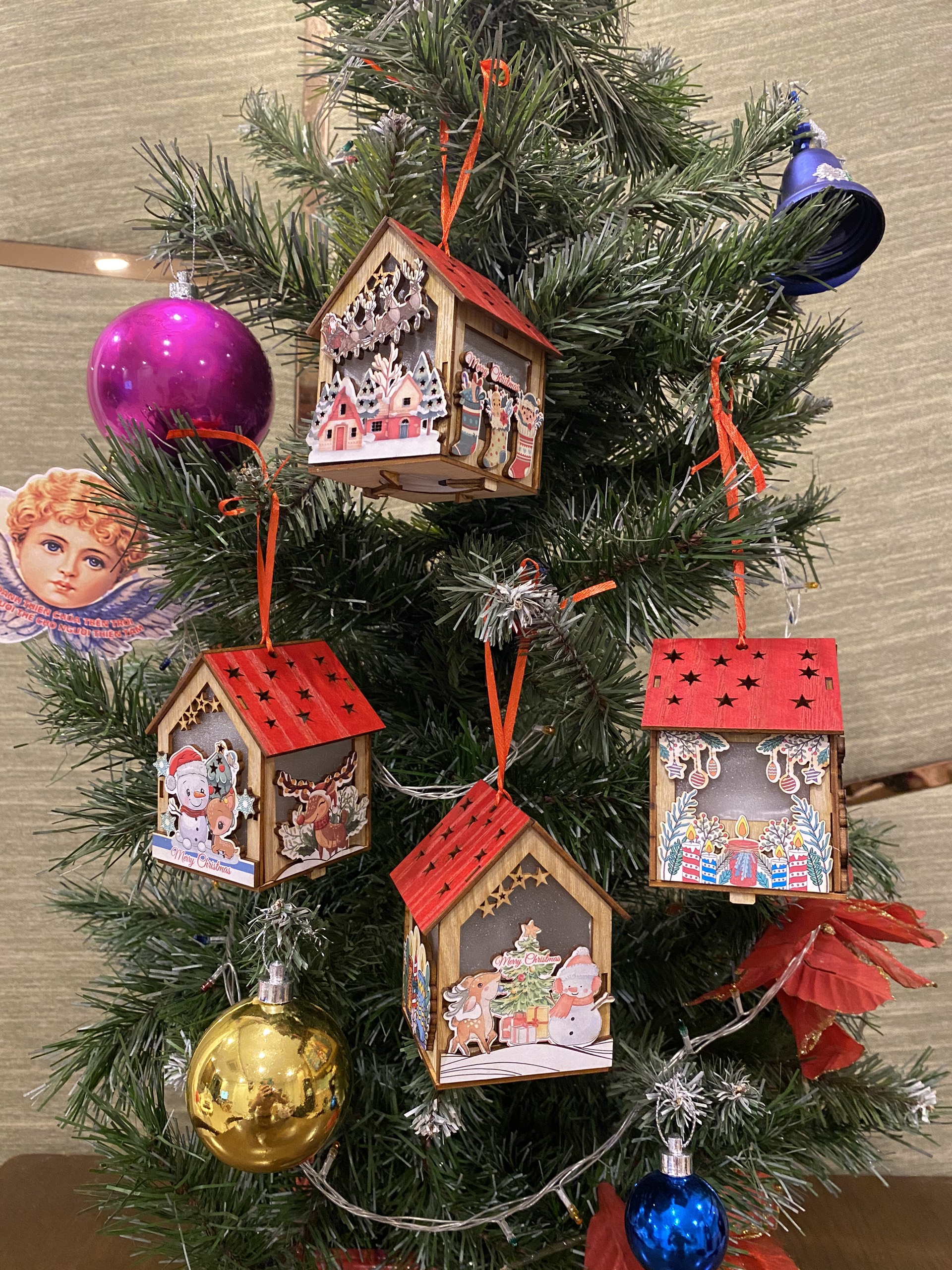 ĐÈN NOEL ĐỔI MÀU CỠ NHỎ