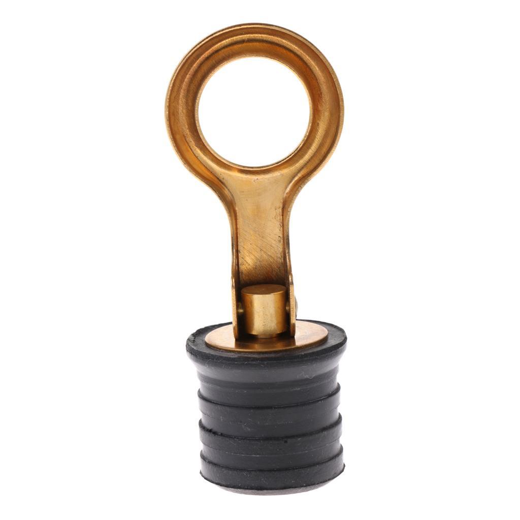 Durable Boot Livewell Drain Plug Set 30mm Snap Lock & 24mm Type
