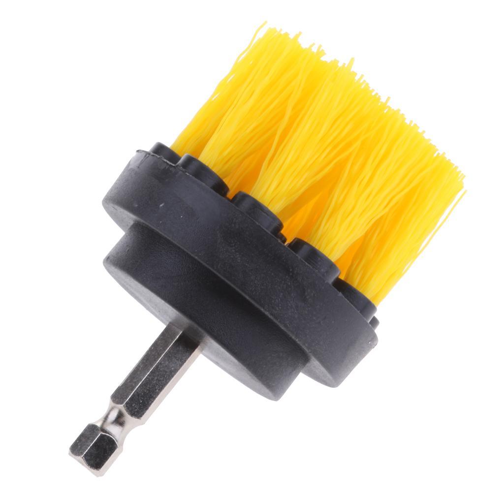 Set of 3 Brush Drill Attachment Kit Drill Powered Home Cleaning Brush Set