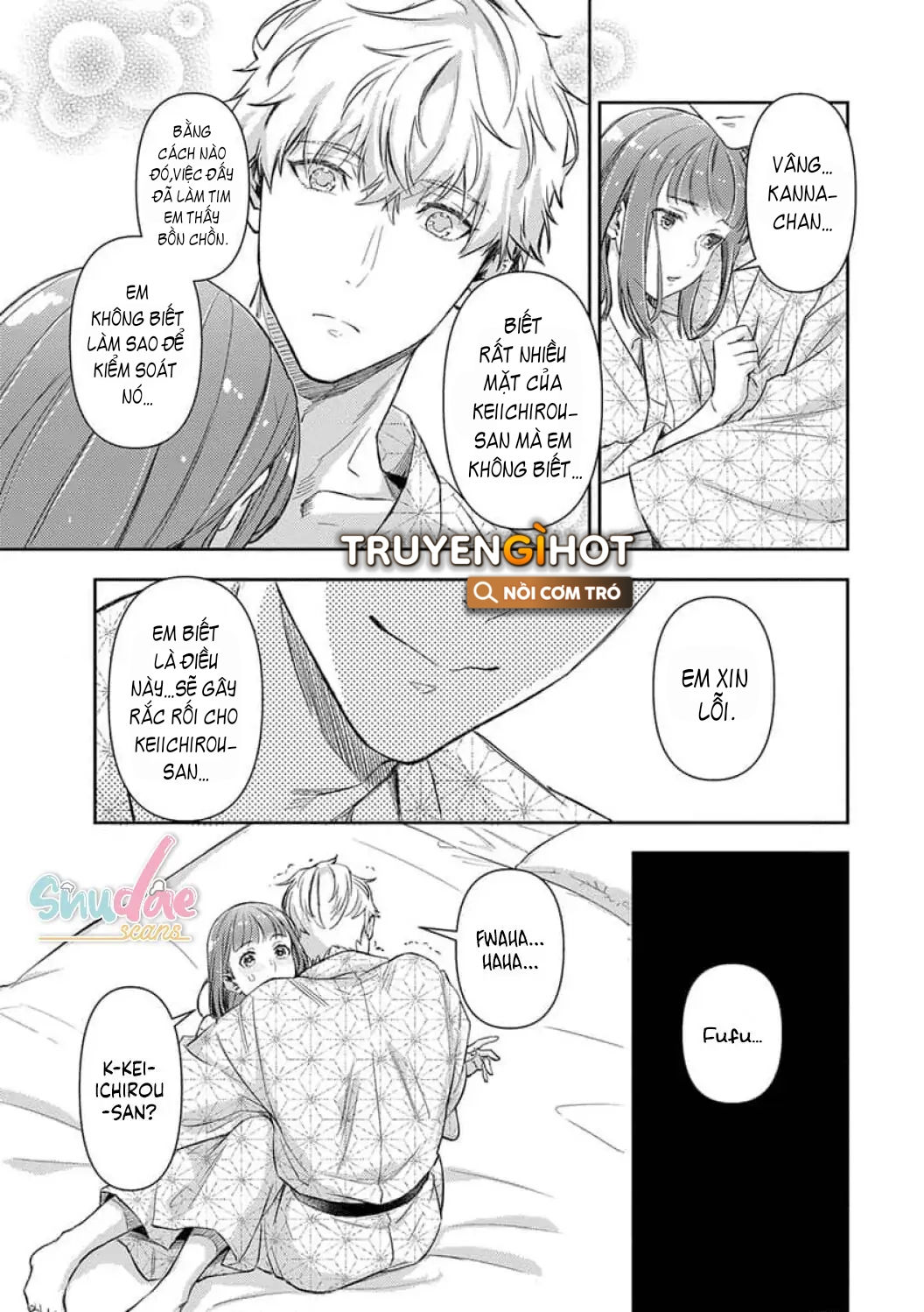 Hôn Nhân Tình Yêu Của Cặp Đôi Konihata chapter 14.1 - Trang 6