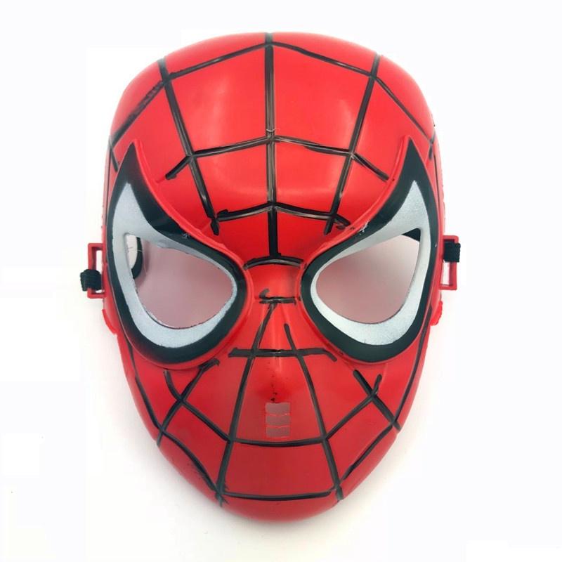 Mặt nạ người nhện - mặt nạ siêu nhân nhện Spider Man có đèn phát sáng hóa trang Trung thu , Halloween cho bé