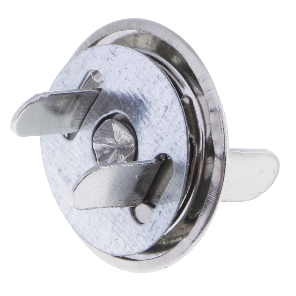 10 Bộ 14 + 16 Mm Từ Khóa Hít Túi Khóa Kim Loại Nút Dây May Thủ Công