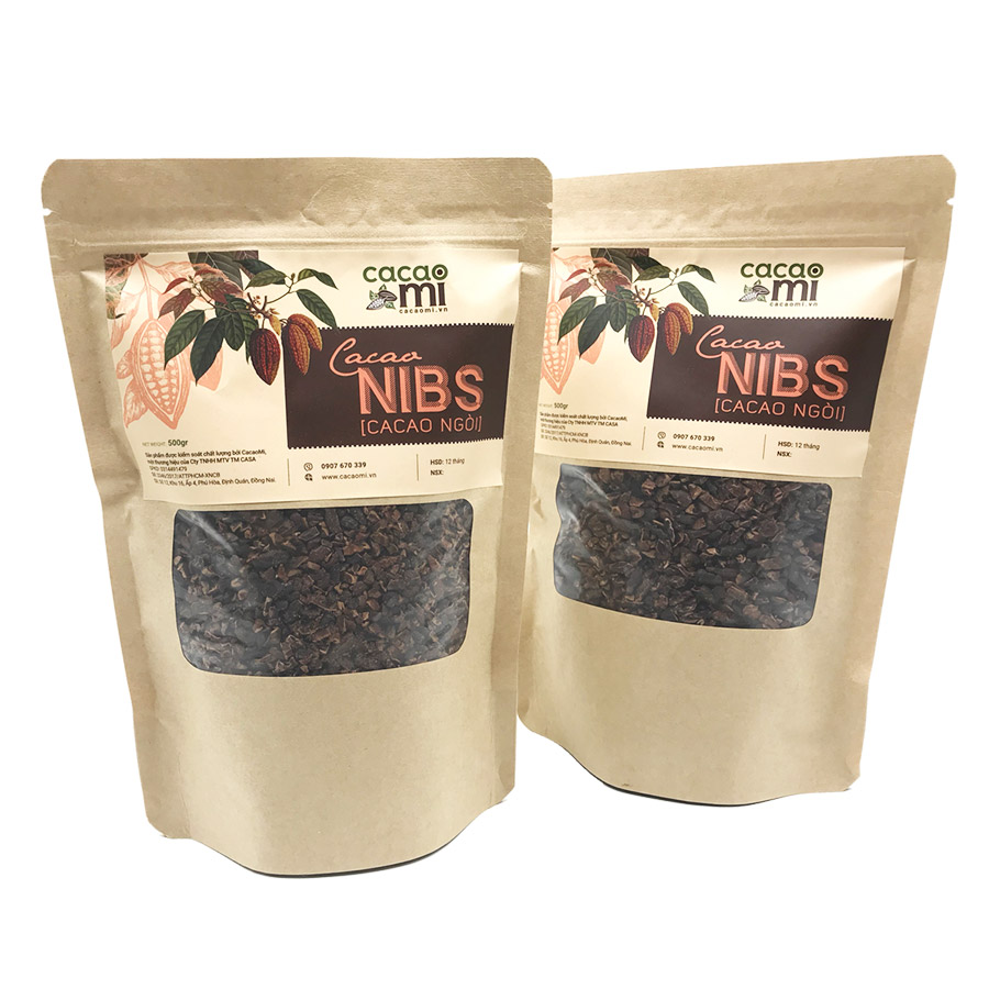 Cacao Nibs Cacaomi (Ca cao ngòi) - 1kg