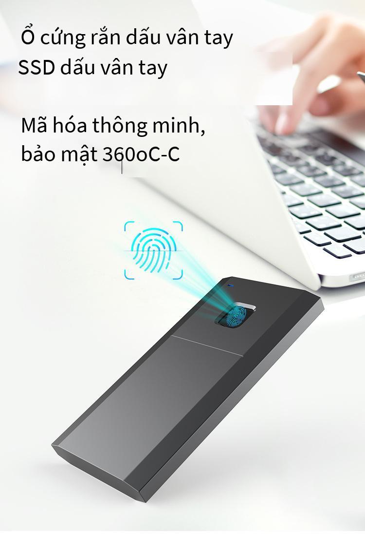 Phong cách mới nhất mã hóa vân tay SSD mã hóa vân tay ổ cứng mã hóa ổ cứng SSD vân tay