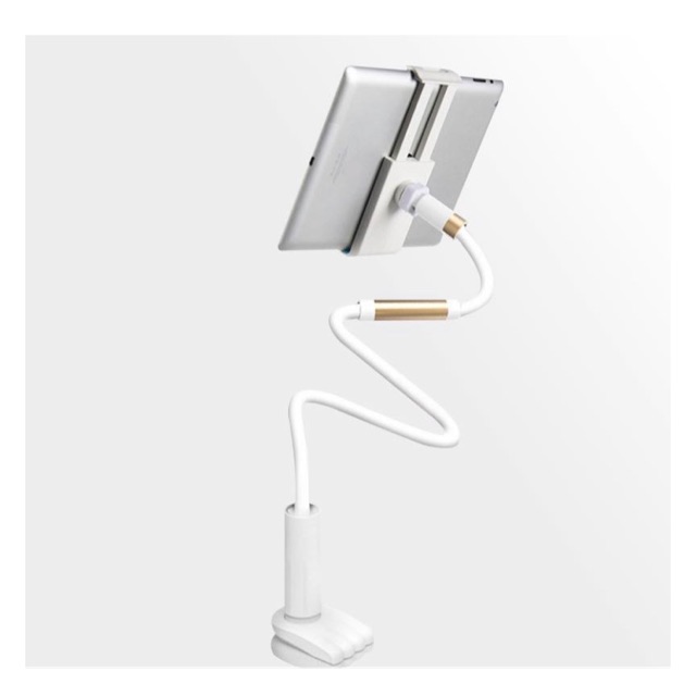 Giá đỡ, kẹp đa năng thông minh cao cấp cho máy tính bảng, ipad Có Chân Kẹp Đầu Giường, Tự Do Điều Chỉnh Góc Độ Chiều Cao - Hàng Chính Hãng