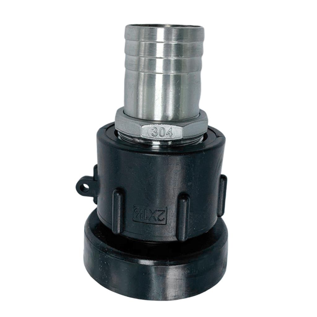 IBC Tank Adapter 3" To Stainless Steel Garden Hose Valve Fittings Parts