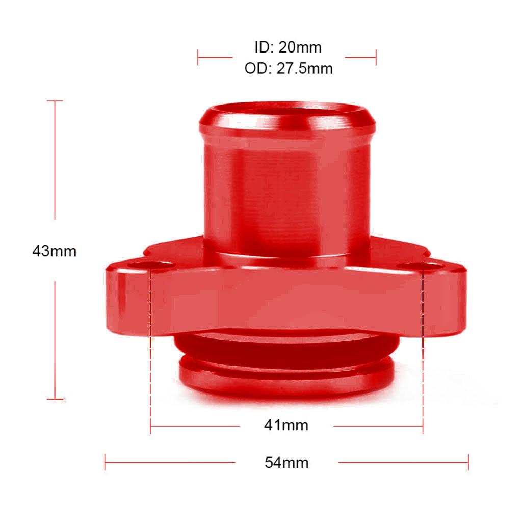 Water Hose Fitting Fit For  N54 335i 11537541992 11537544638