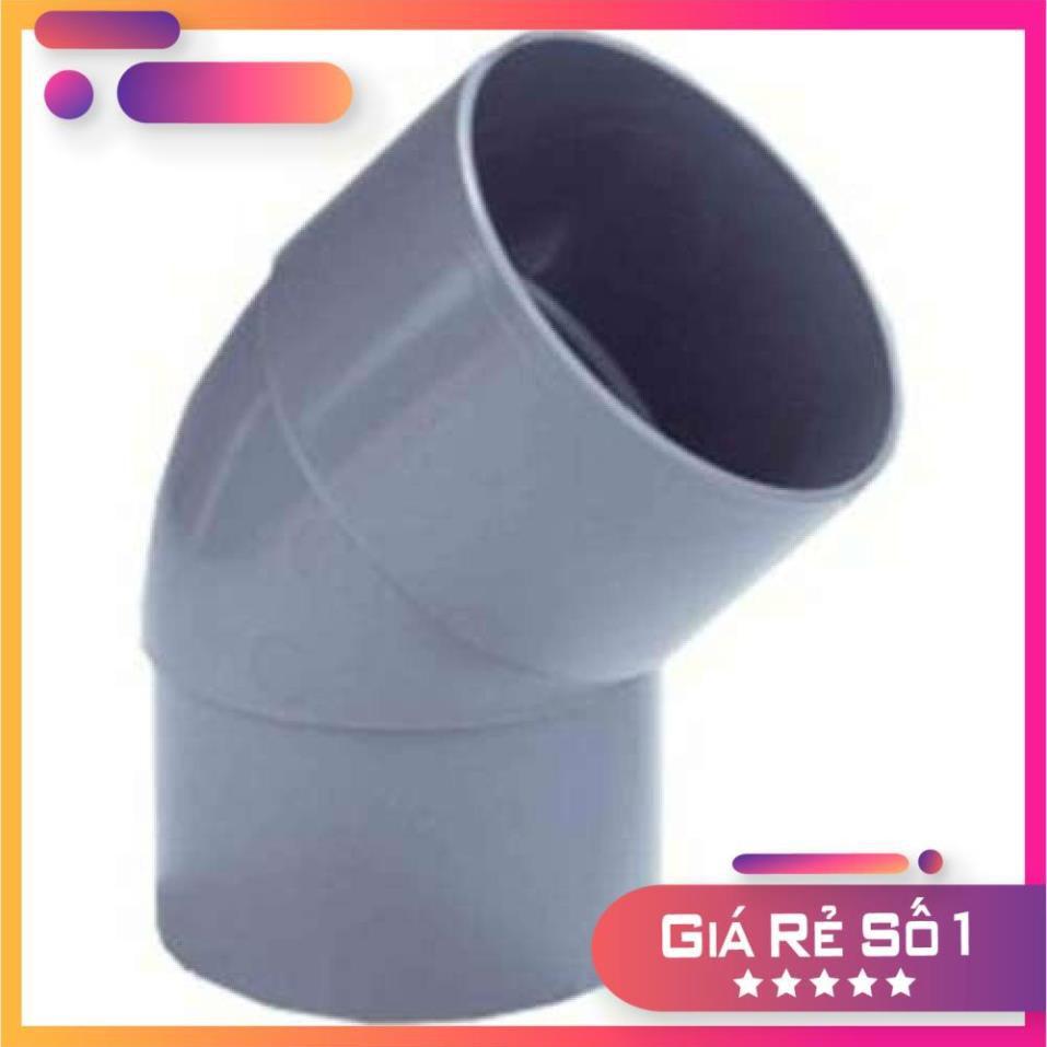 Nối góc 45 độ tiền phong  76-90-110