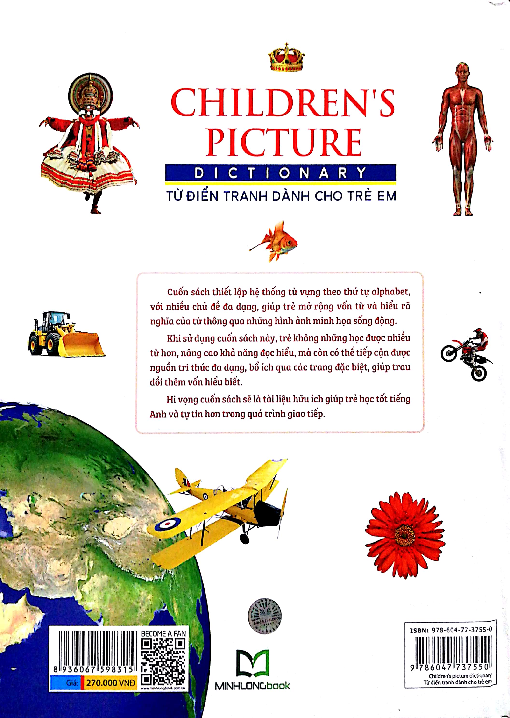 Sách Childrens Picture Dictionary - Từ Điển Tranh Dành Cho Trẻ Em