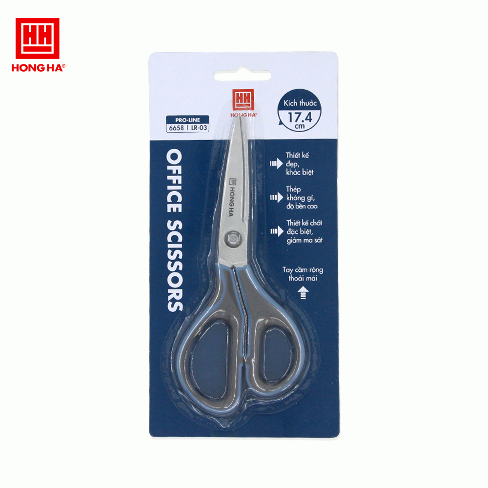 Kéo Văn Phòng Hồng Hà LR - 03 174mm