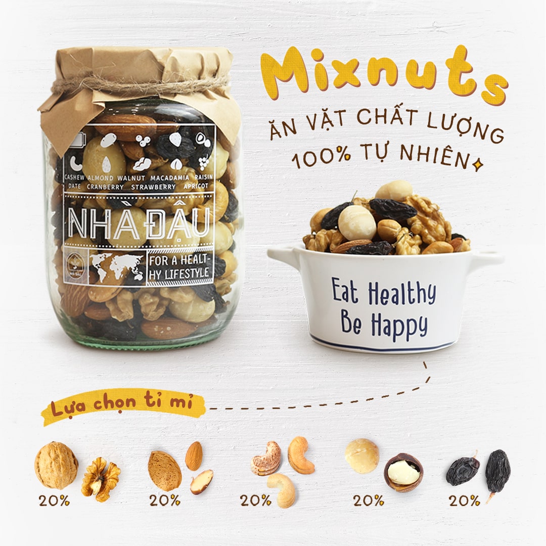 Hạt Dinh Dưỡng Mix 5 Loại Hạt | 2