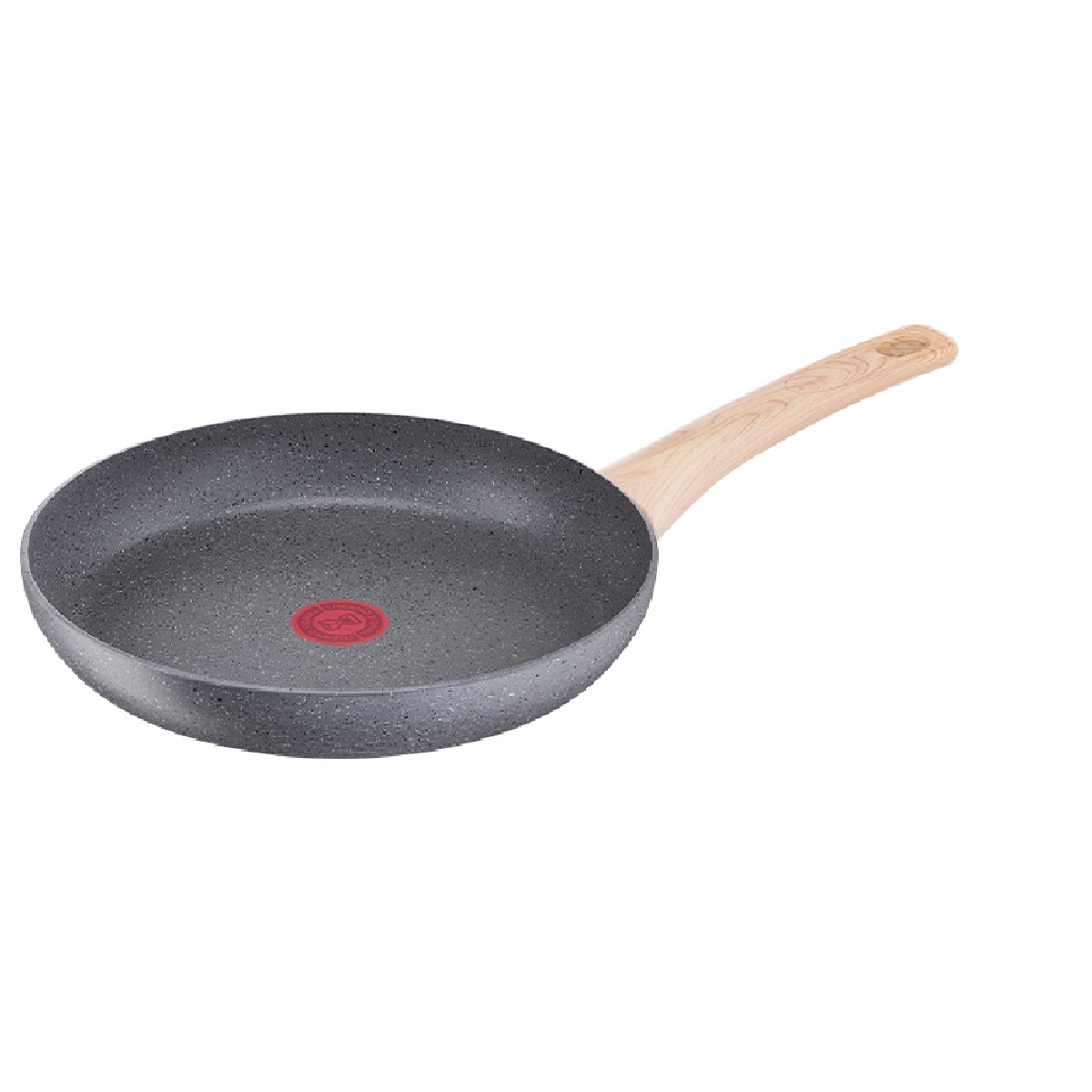 Chảo chiên chống dính vân đá đáy từ Tefal Natural Force 24cm, dùng cho mọi loại bếp - Sản xuất tại Pháp - Hàng chính hãng