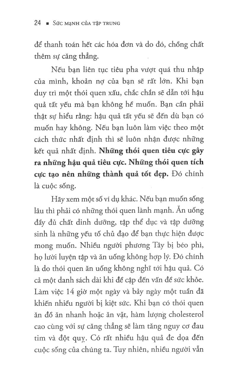 Sức Mạnh Của Tập Trung