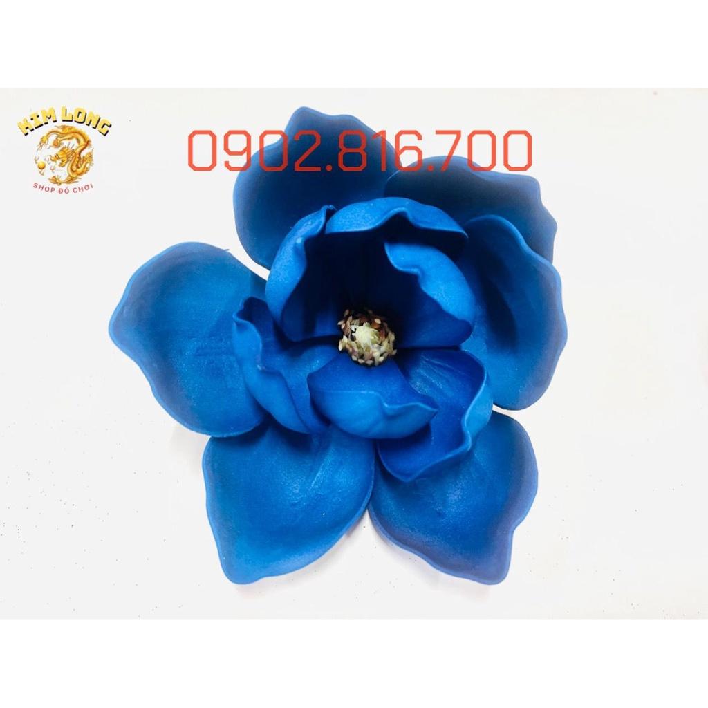 1 Đầu bông hoa mộc lan cao su cỡ đại dẻo mềm hàng loại 1 đẹp trang ...