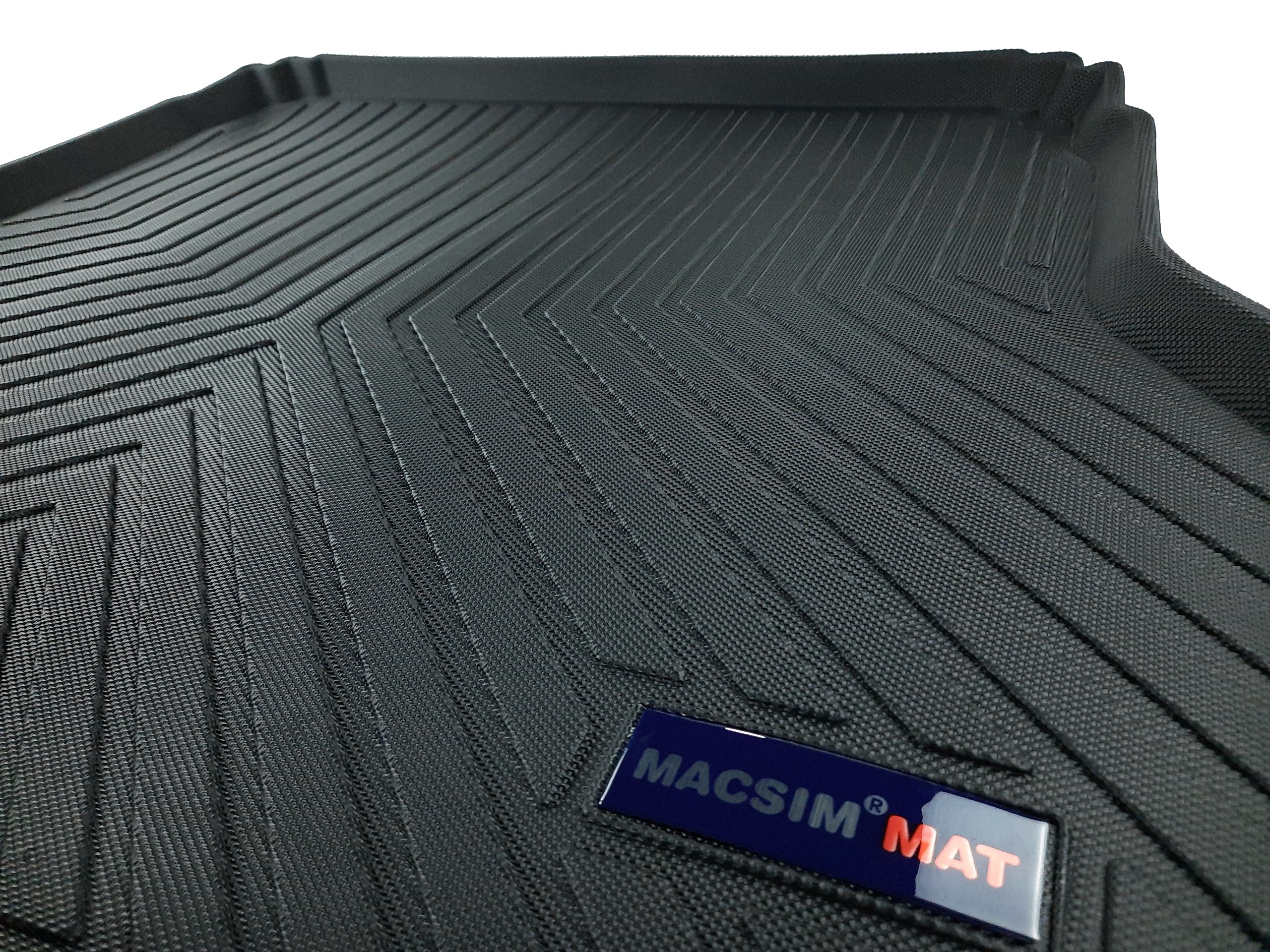 Thảm lót cốp hn xe ô tô Kia K3 ( Kia Cerato) 2017-đến nay nhãn hiệu Macsim chất liệu TPV cao cấp màu đen(AT012)