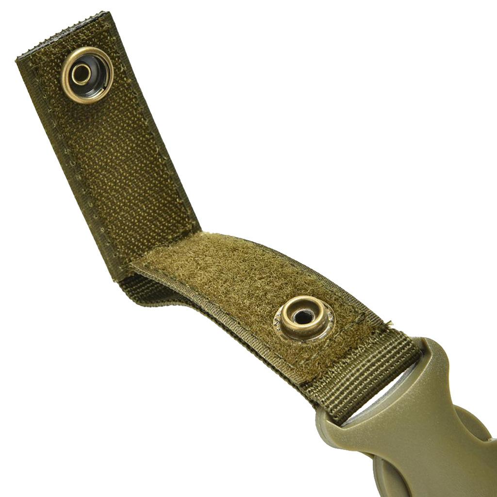 2xNylon Molle Hanging Strap Webbing Buckle Clip Bottle Hook Belt  Army Green