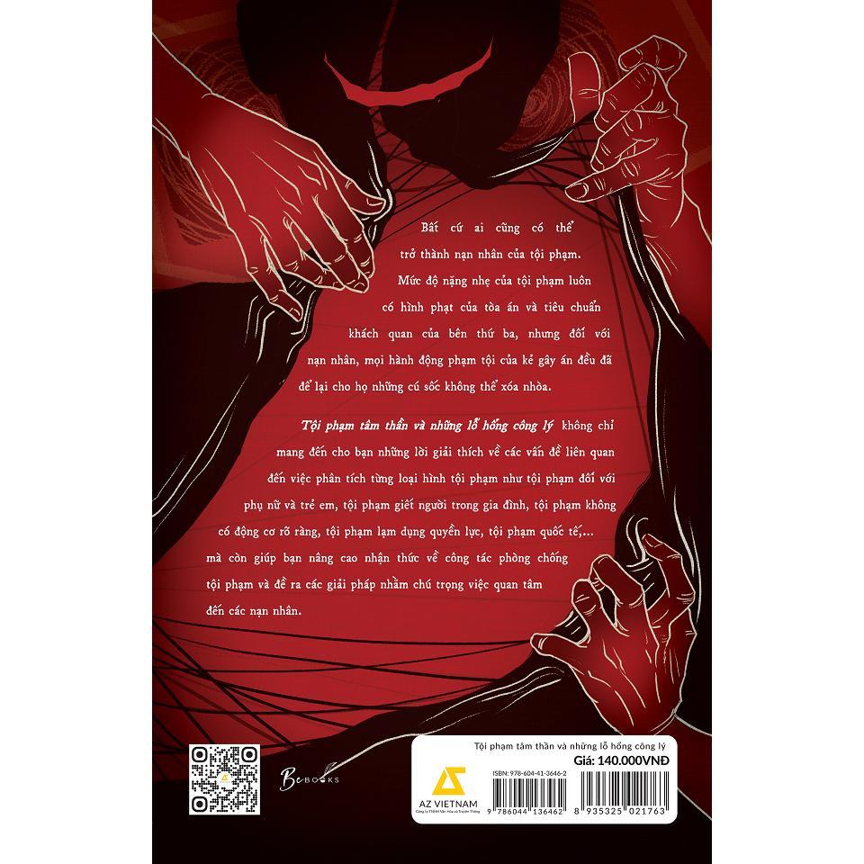 Sách - Tội Phạm Tâm Thần Và Những Lỗ Hổng Công Lý - AZ Việt Nam