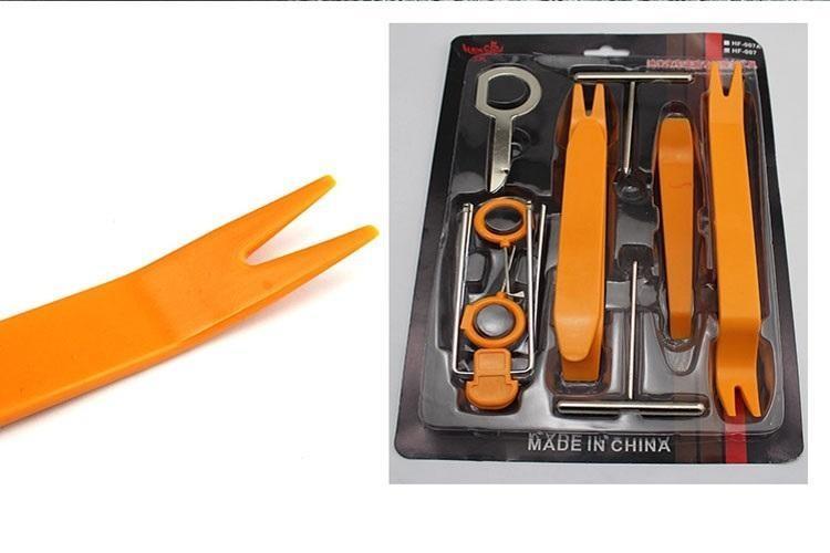 Trọn Bộ dụng cụ 12 thiết bị tháo lắp, loa, đèn, nội thất trong xe ô tô, xe hơi xe máy, xe tải, xe khách