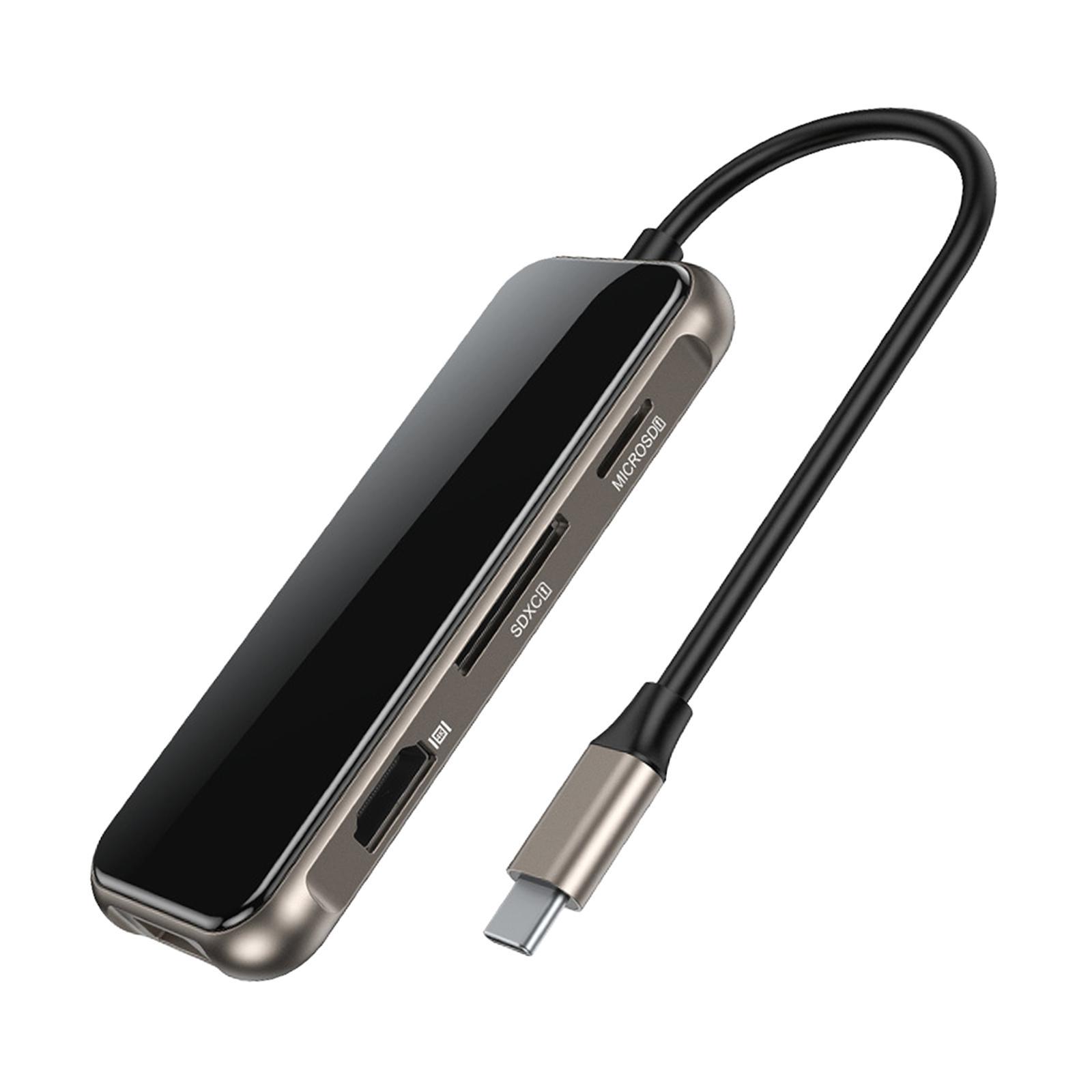 USB C Hub Docking Station USB C Multiport Adapter for Computer Mouse Laptops