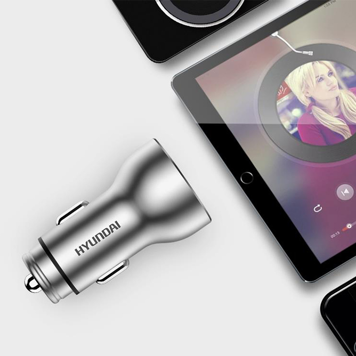 Adapter Sạc USB Kép Hyundai C12