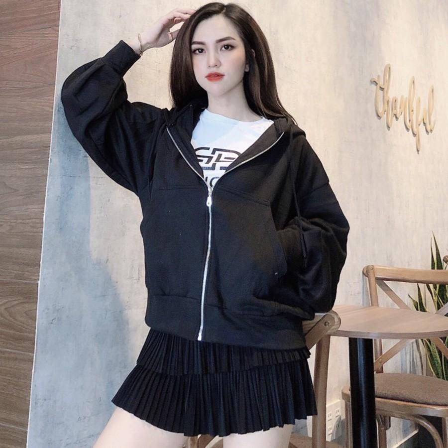 ÁO HOODIE - ÁO KHOÁC NỈ NGOẠI Tay Phồng