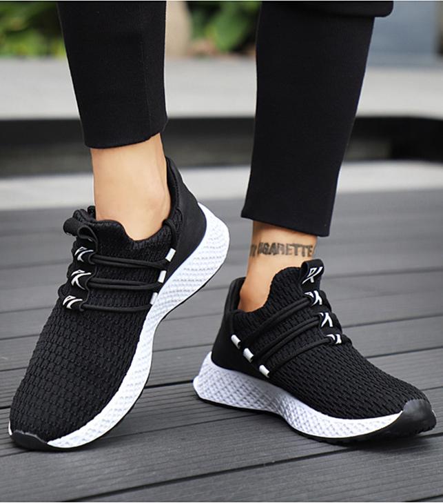 Giày Sneaker Nam Thời Trang Và Phong Cách Pettino NS01 (Đen Đế Trắng)