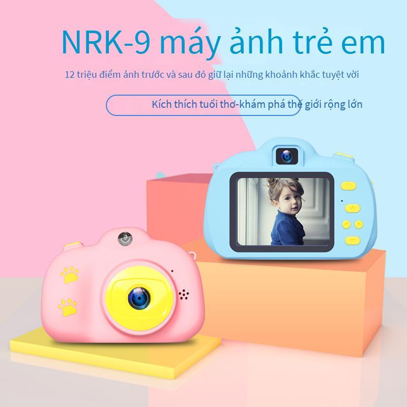 Khuyến mại trẻ em máy ảnh mini độ nét cao máy ảnh kỹ thuật số trẻ em hoạt hình máy ảnh kỹ thuật số món quà đồ chơi RK--K9