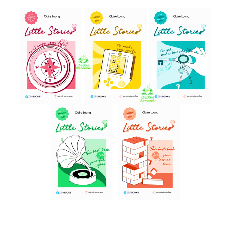 Sách - combo Bộ 5 Cuốn Little Stories