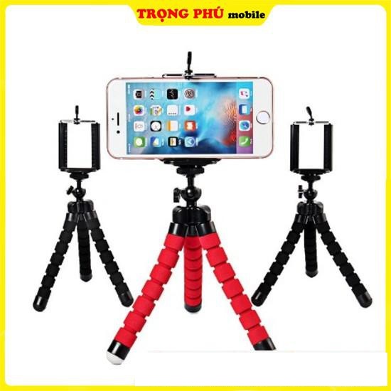 Chân Tripod Bạch Tuộc Xốp 3 Màu - Uốn Siêu Dẻo Mọi Địa Hình