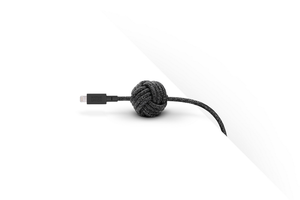 Dây Cáp Sạc Native Union NIGHT CABLE TYPE A-C ZEBRA (3m) - Hàng Chính Hãng