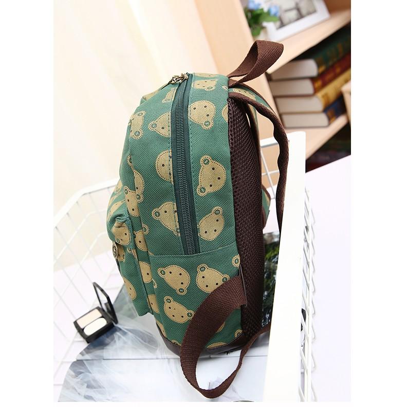 Ba lô hình gấu mẫu ba màu BLN16