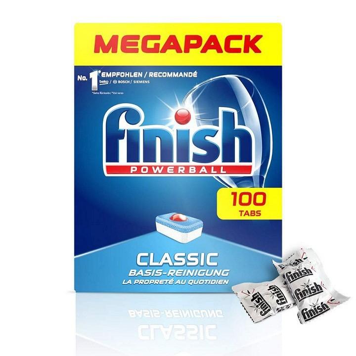 Viên Rửa Chén Bát Ly Finish 100 Viên Tặng viên Alio dùng thử