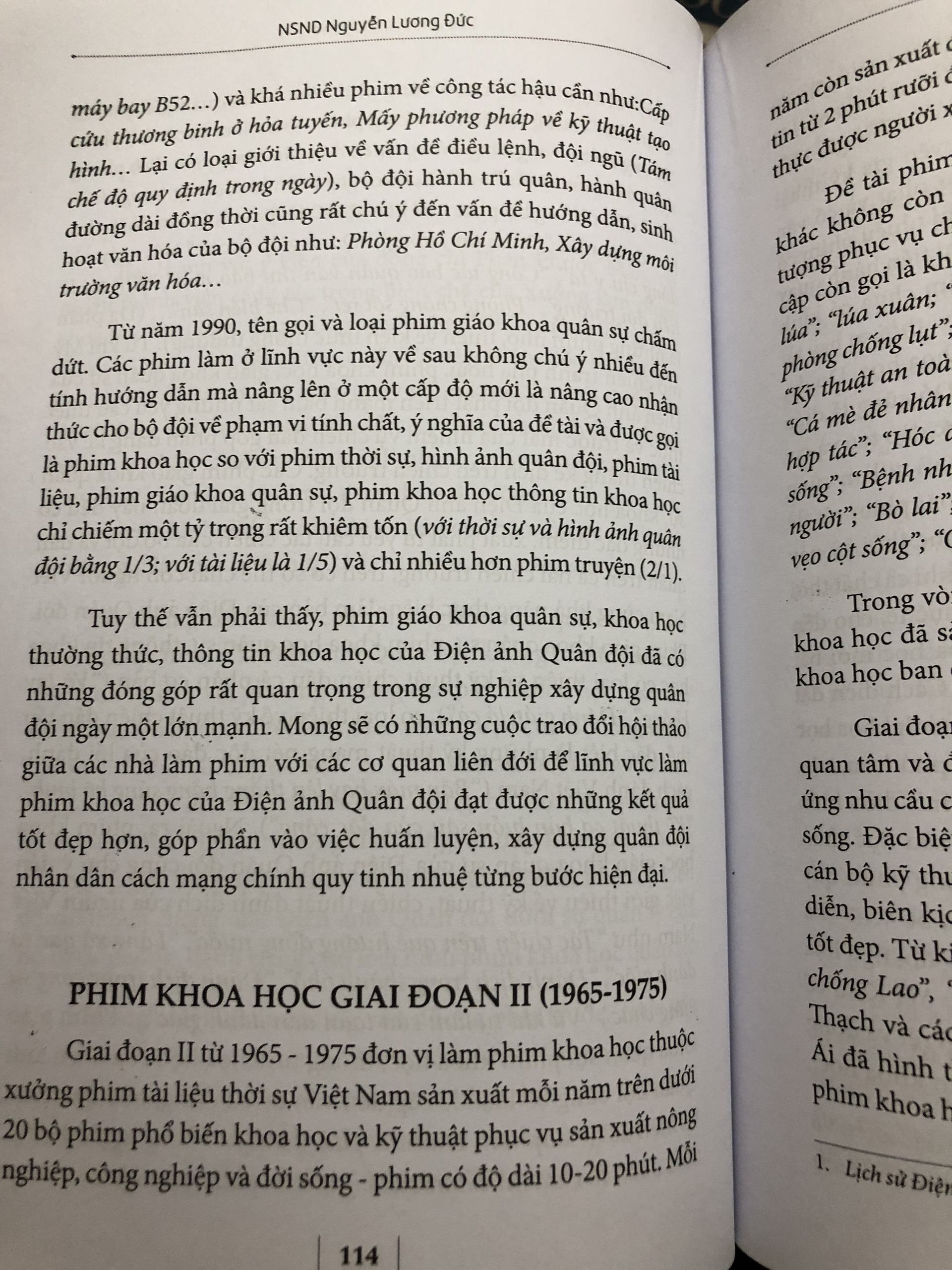 CHUYỆN ĐỜI CHUYỆN NGHỀ - HỘI ĐIỆN ẢNH VIỆT NAM (NSND LƯƠNG ĐỨC)